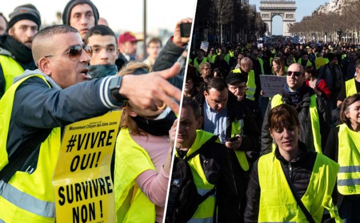 Francija protesti