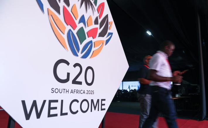 Utrinek z vrha G20, 22.11.2025 Vir: Xinhua/Chen Wei Utrinek z vrha G20, 22.11.2025 Vir: Xinhua/Chen Wei