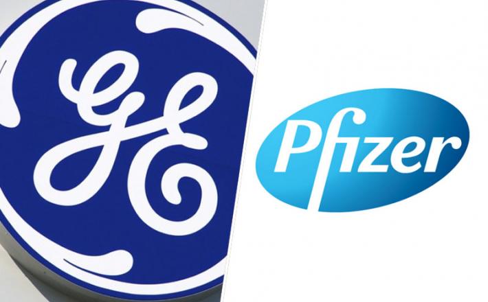General Electric (GE) in Pfizer
