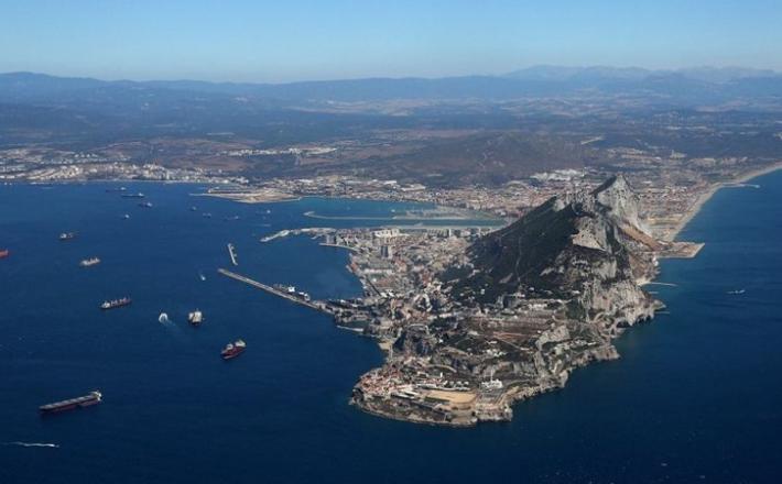 Gibraltar iz zraka  Vir:Twitter