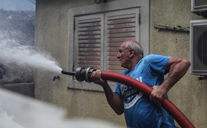 Grčija - požari 2018 