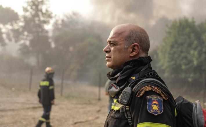 Grčija - požari 2018 