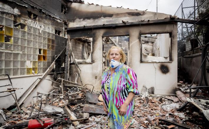 Grčija - požari 2018 