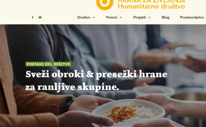Hrana za življenje - humanitarni projekt