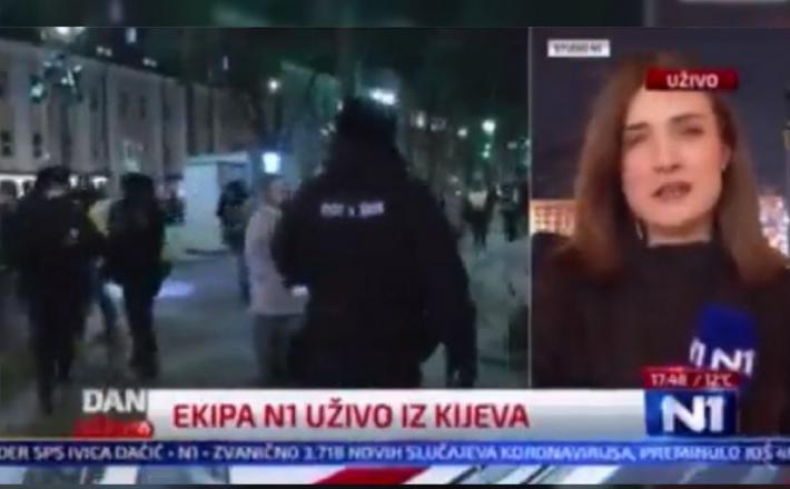 Novinarji iz Zagreba na nepričakovanem mestu odkrili »varno hišo« v oblegani Ukrajini...