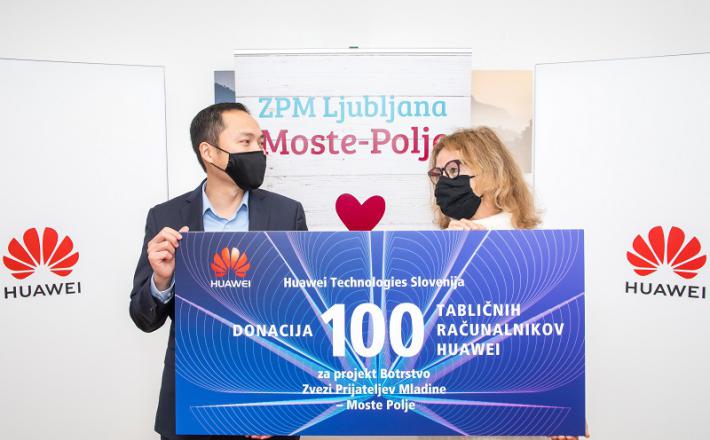 Donacija Huaweija bo pomagala šolarjem