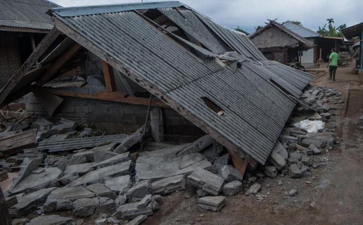 Indonezija, potres 2018 Vir:Pixell