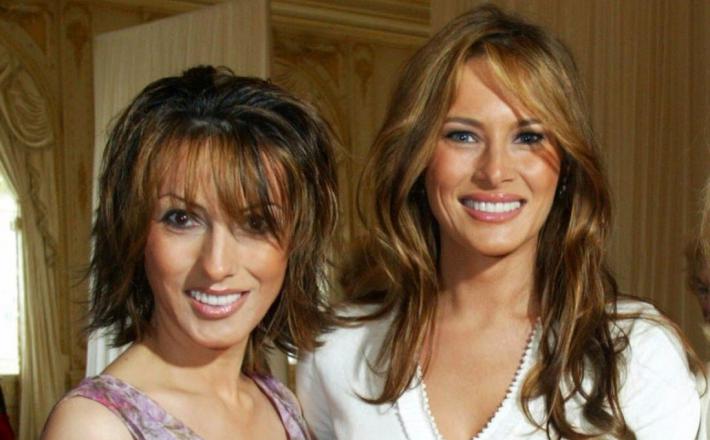 Ines Knauss in Melania Trump  VIr: Twitter