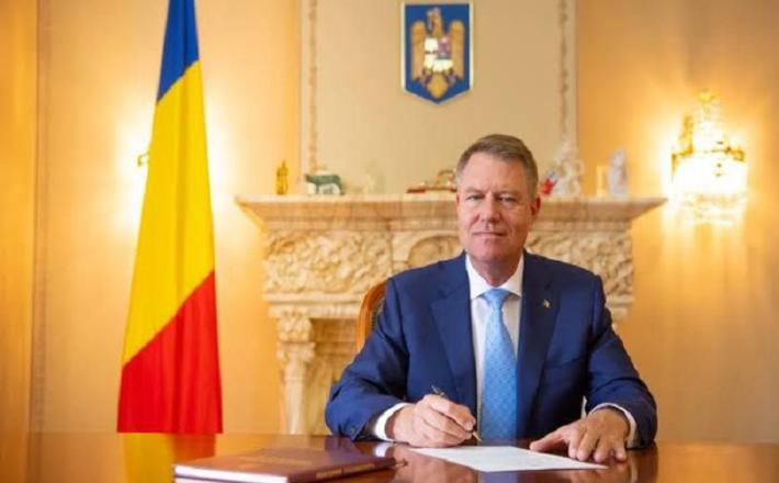 Romunski predsednik Klaus Iohannis