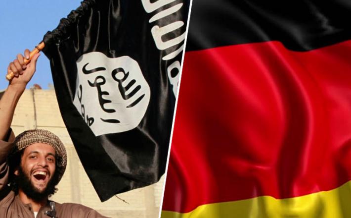 Isis in nemška zastava