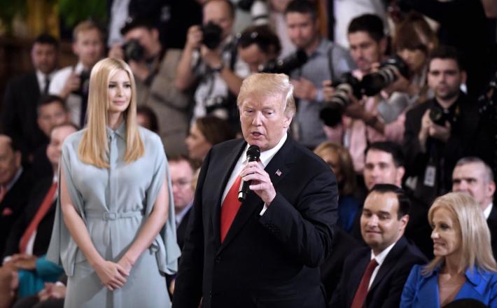 Ivanka in očka Vir: Pixell