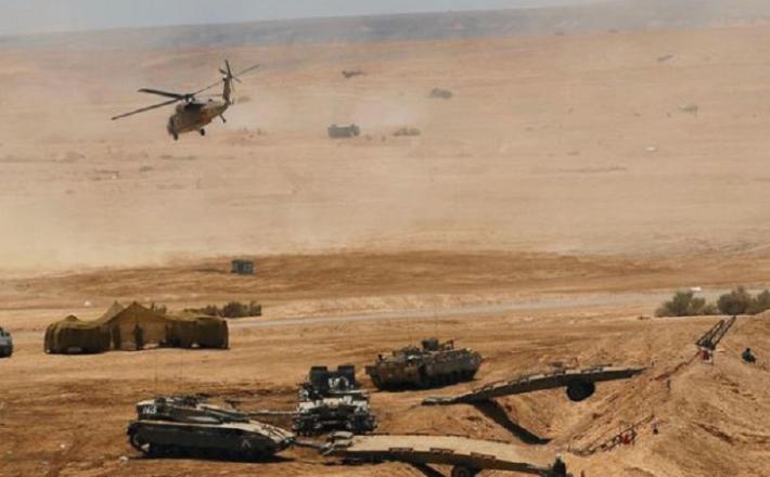 IDF v puščavi Negev Vir: Telegram