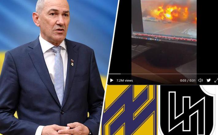 Janša je zavajal tudi, kaj je bil cilj napada v Harkovu leta 2022
