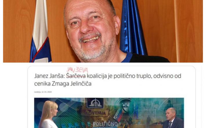 Presenetljivo: Janša je postal Jelinčičevo politično truplo