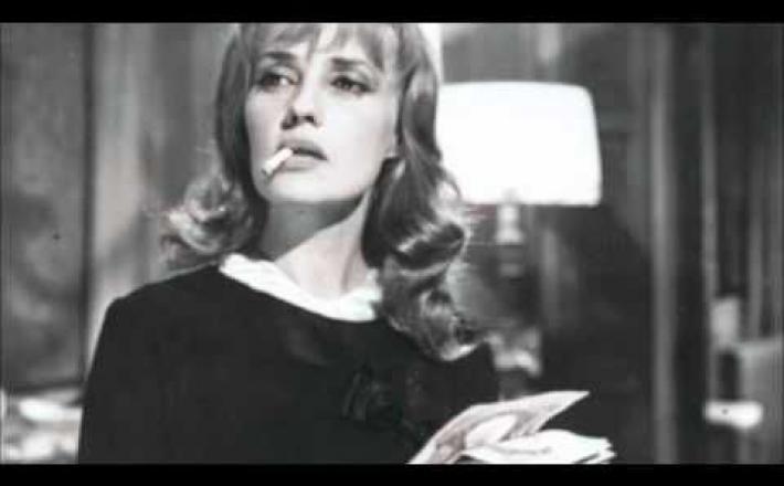 Igralka Jeanne Moreau. Vir: You Tube