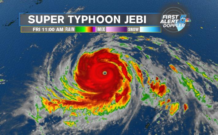 Super tajfun Jebi