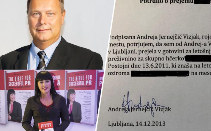 Andrej Vizjak in Andreja Jernejčič