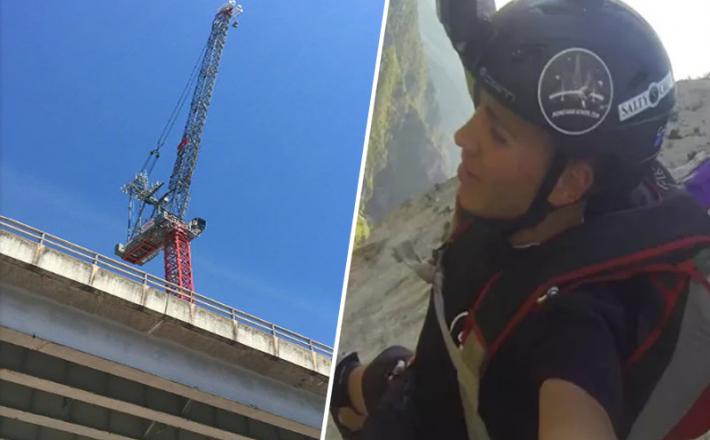 Adrenalinski navdušenec Jonathan Perherin