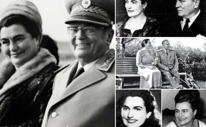 Jovanka in Josip Broz Tito