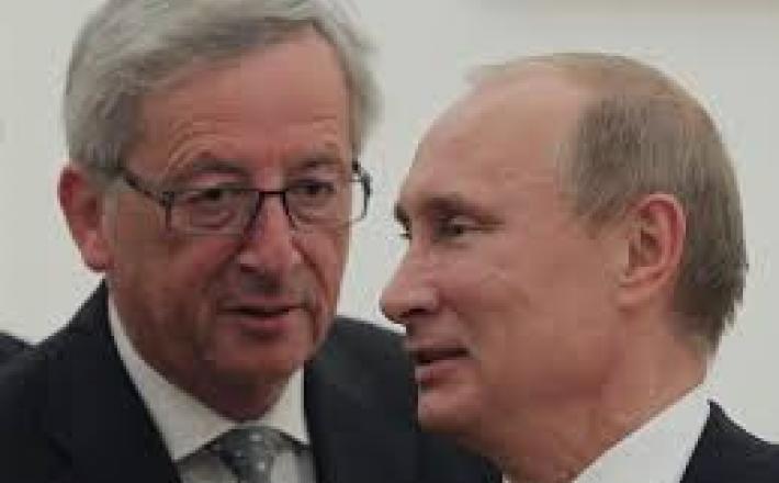 Juncker in Putin