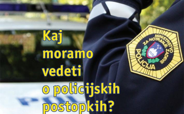 Kaj moramo vedeti o policijskih postopkih