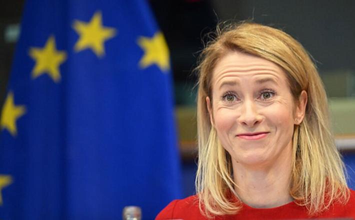 Vodji evropske diplomacije v 35 dneh ni uspelo predložiti konkretnega seznama držav in je poslanki Evropskega parlamenta poslala nejasen in neskladen odgovor, je poudaril Puškov. Vir: Posnetek zaslona, X