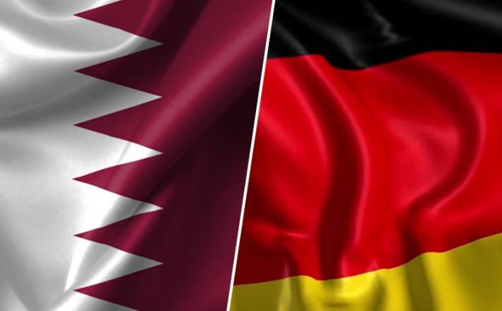 Katar nemčija zastava