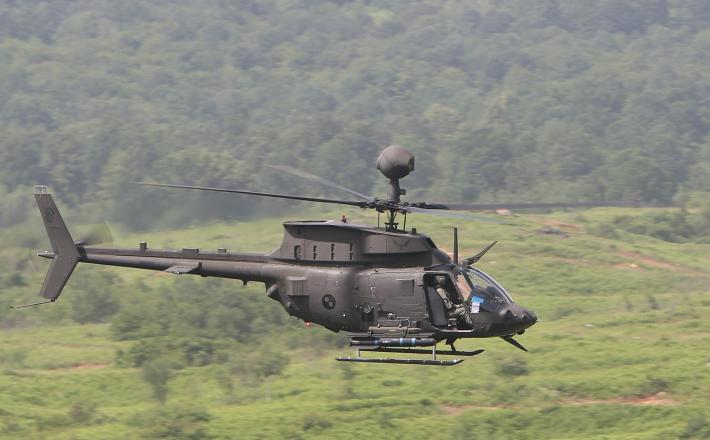 Helikopter Kiowa Krvaške vojske Vir:Pixell