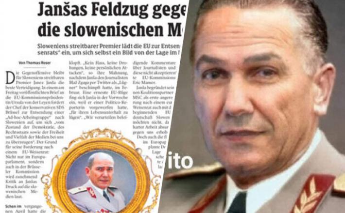 Kako Kleine Zeitung vidi Janeza Janšo