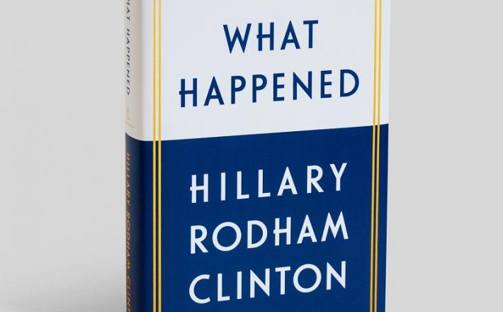 Knjiga Hillary Clinton Kaj se je zgodilo. Vir: You Tube