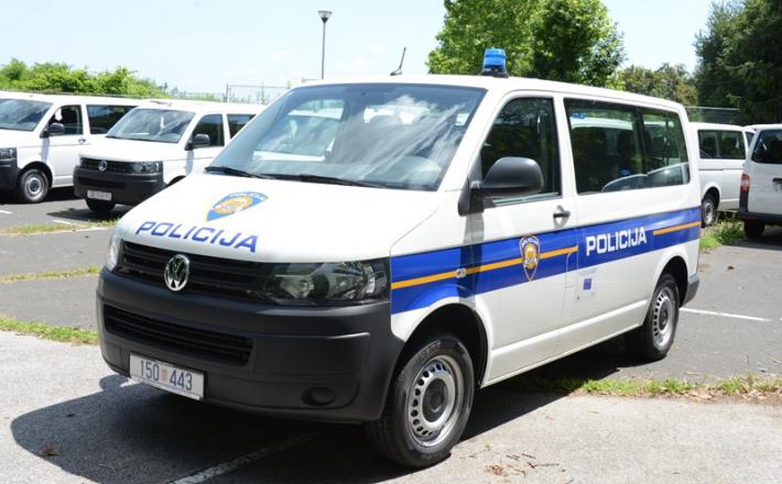 Kombi hrvaške policije Vir: MUP RH