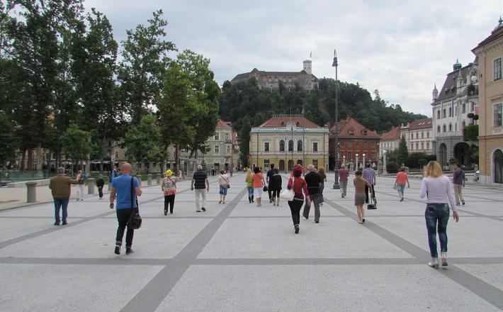 Kongresni trg, Ljubljana, Ljubljanski grad
