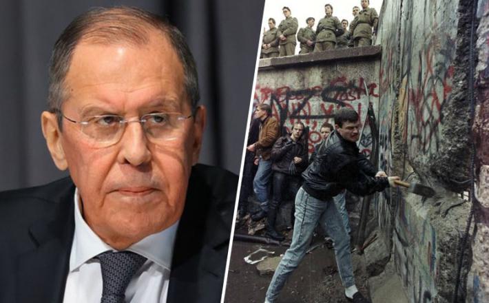 Lavrov in nekdanji zid 