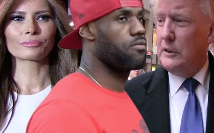 Melania, LeBron, Trump Vir:TMZ.com