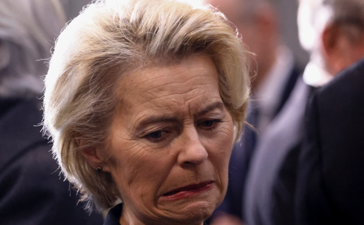 Zgrožena šefica Komisije EU Vir: X