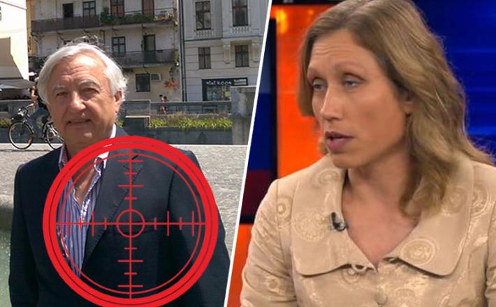 Žrtev in eksekutor: Uroš Lipušček in Katja Geršak