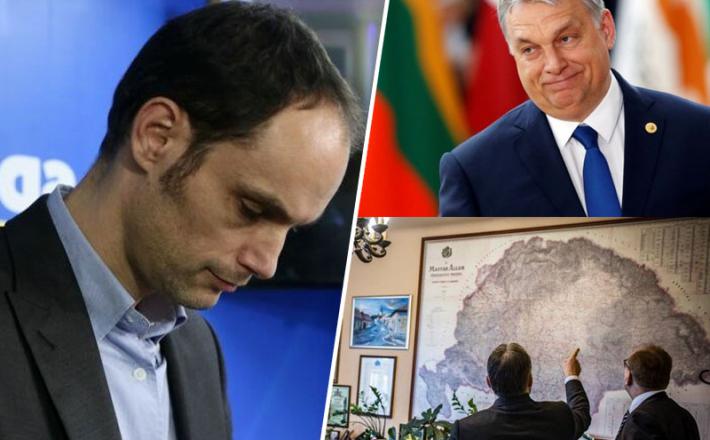 Anže Logar in Viktor Orban