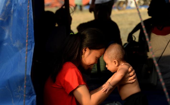 Lombok - posledice potresa Vir:Pixell