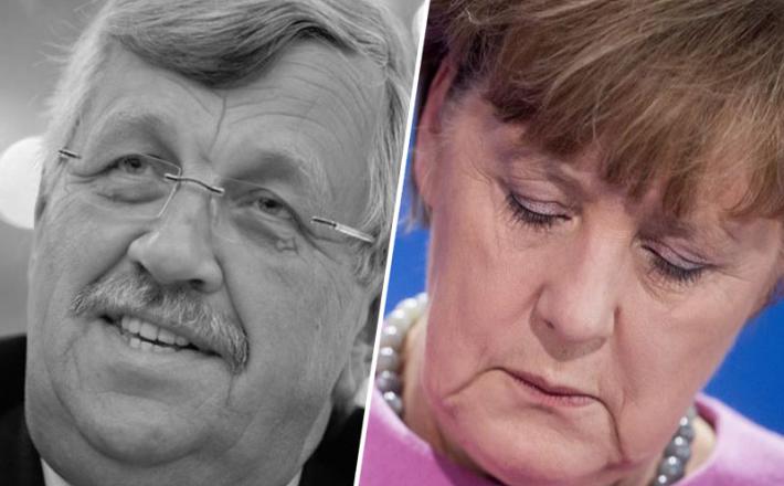 Lubcke - žrtev in Angela Merkel