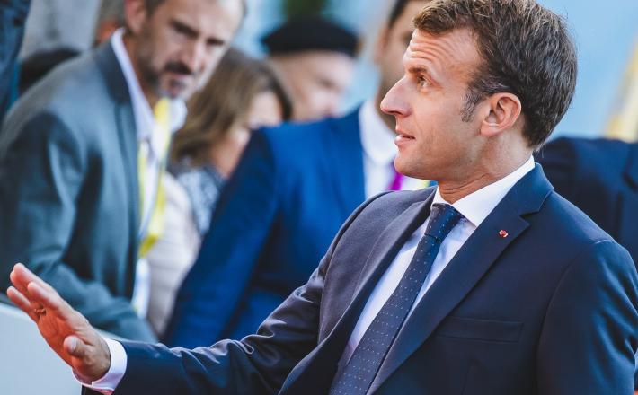 Emmanuel Macron Vir:Pixell