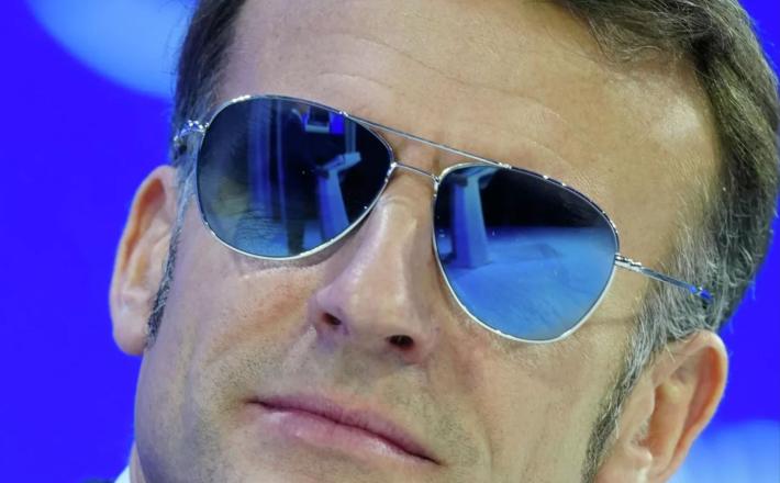 Pariz »resno« povečuje kontingent na Grenlandiji - pošilja 200 alpinistov. Vir: X, posnetek zaslona