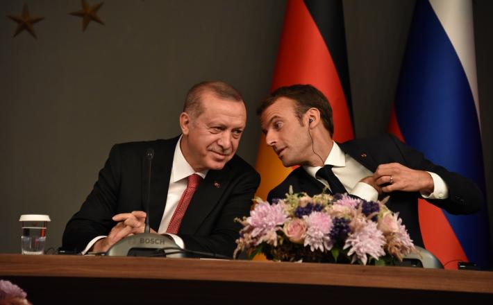 Macron in Erdogan