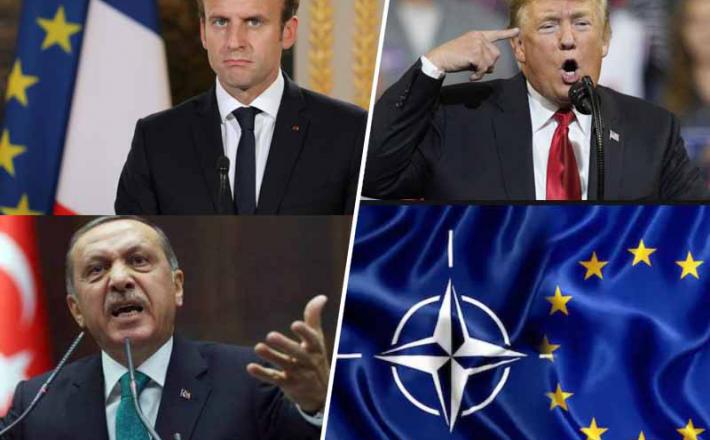 Macron, Erdogan in Trump na vrhu zveze Nato