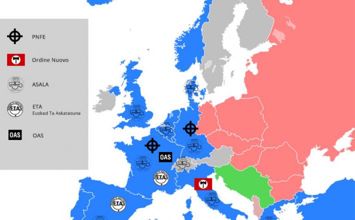 Mapa desničarski terorizem