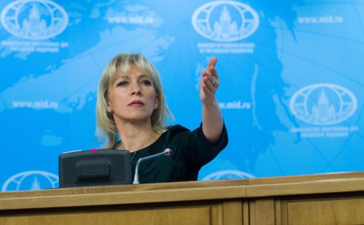 Marija Zaharova. Vir: (Xinhua/Bai Xueqi)