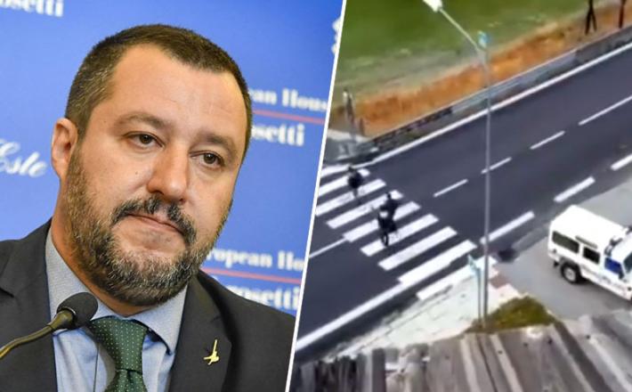 Matteo Salvini, migranti policija