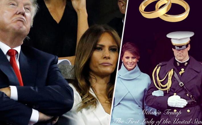 Melania in Donald Trump, 13 let poroke