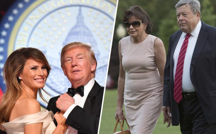 Melania Trump, Donald Trump, Amalija Knavs, Viktor Knavs