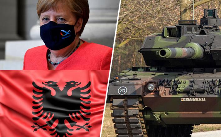 Angela Merkel razmišlja o prodaji tankov Kosovu