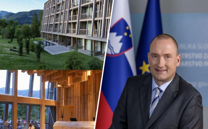 Minister Podgoršek in hotel, v katerem je »pozabil« plačati račun